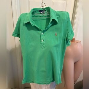 Ralph Lauren Vibrant Green Polo size Large $98